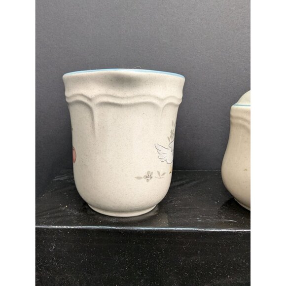 Inter-national Tableworks Stoneware Marmalade Creamer Jug and Pepper Shaker - Picture 3 of 10